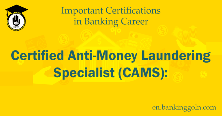 Certified Anti-Money Laundering Specialist (CAMS),