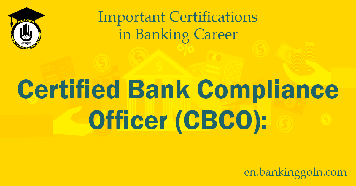 Certified Bank Compliance Officer (CBCO)