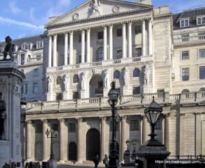 The Bank of England, established in 1694
