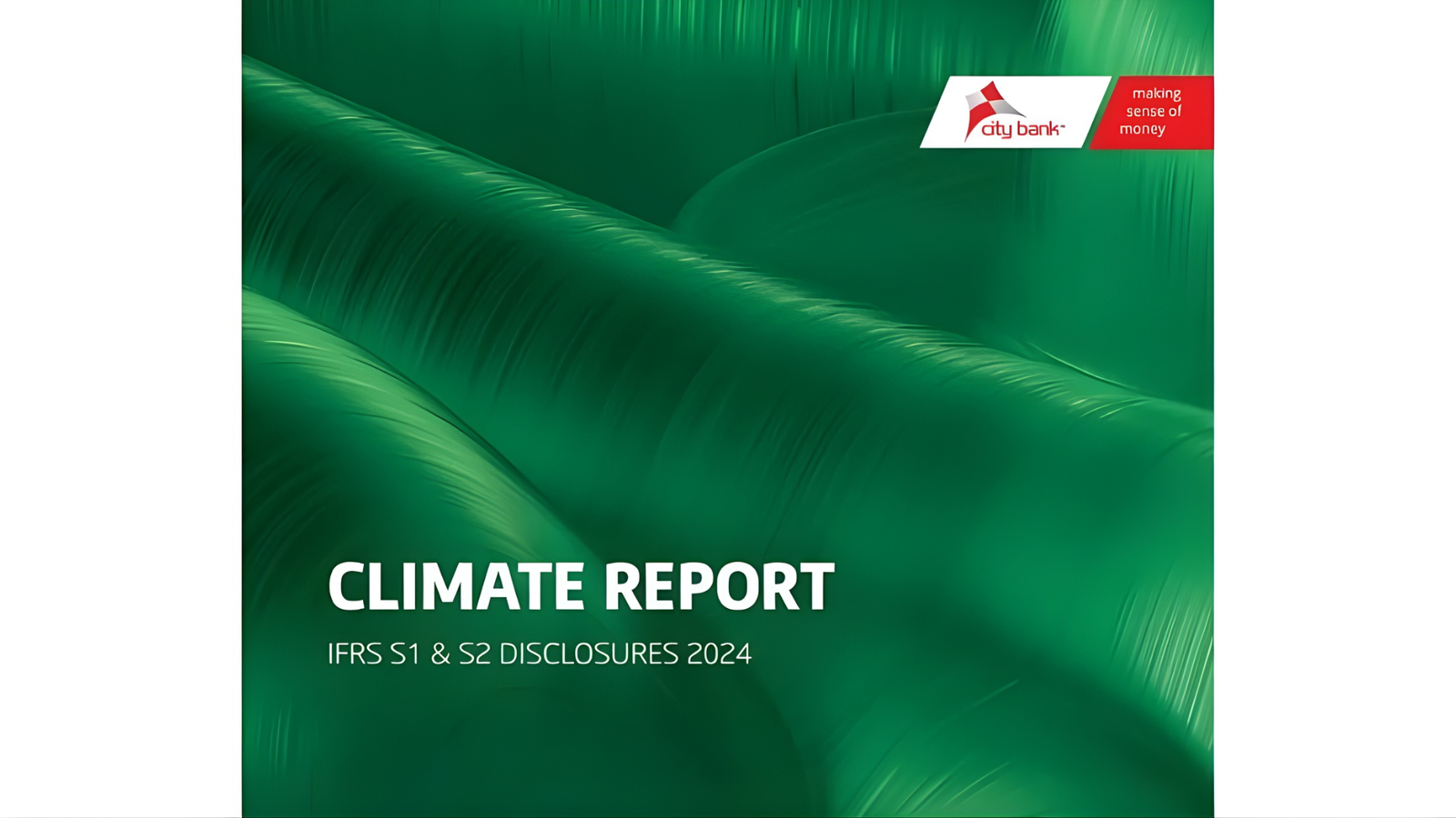 City Bank publishes IFRS S1 and S2-compliant climate report
