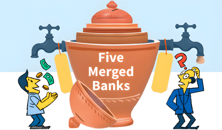 Govt May Compensate Small Investors in 5 Bank Merger Banking Gurukul, GOLN Govt May Compensate Small Investors in 5-Bank Merger