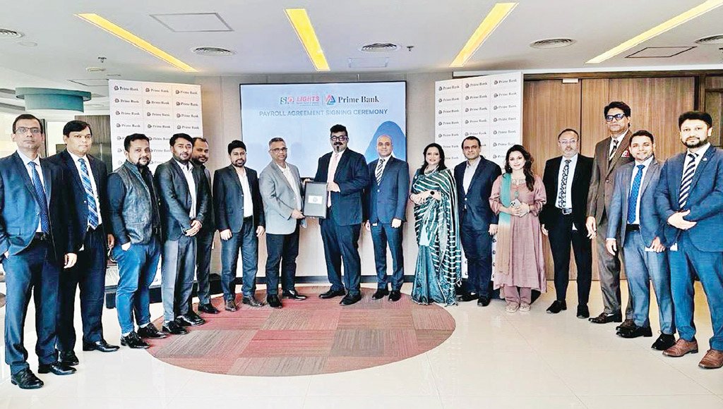 Prime Bank Signs Payroll Agreement with SQ Lights Banking Gurukul, GOLN Prime Bank Signs Payroll Agreement with SQ Lights