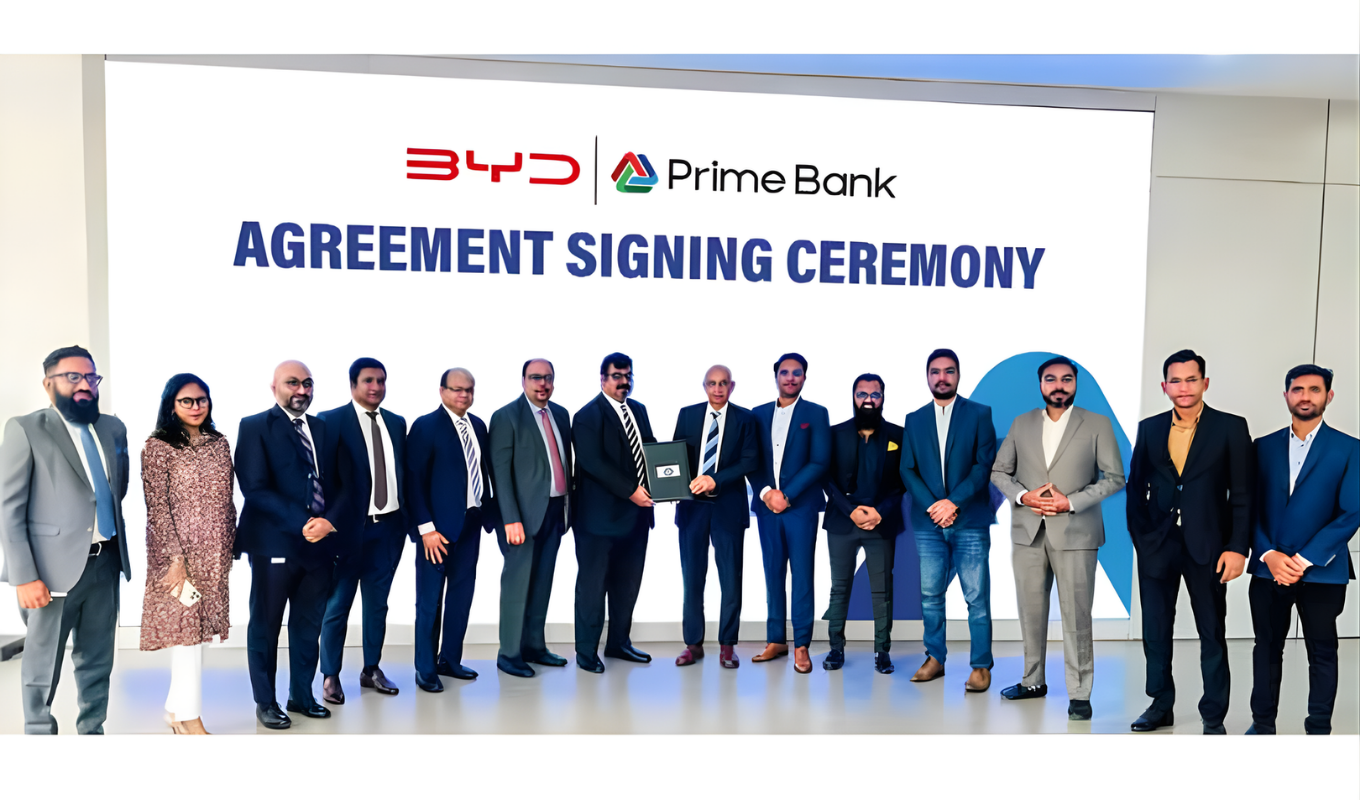 Prime Bank Unveils Exclusive Benefits on BYD Auto Loans
