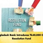 Bangladesh Bank Introduces Tk40,000 Crore Resolution Fund