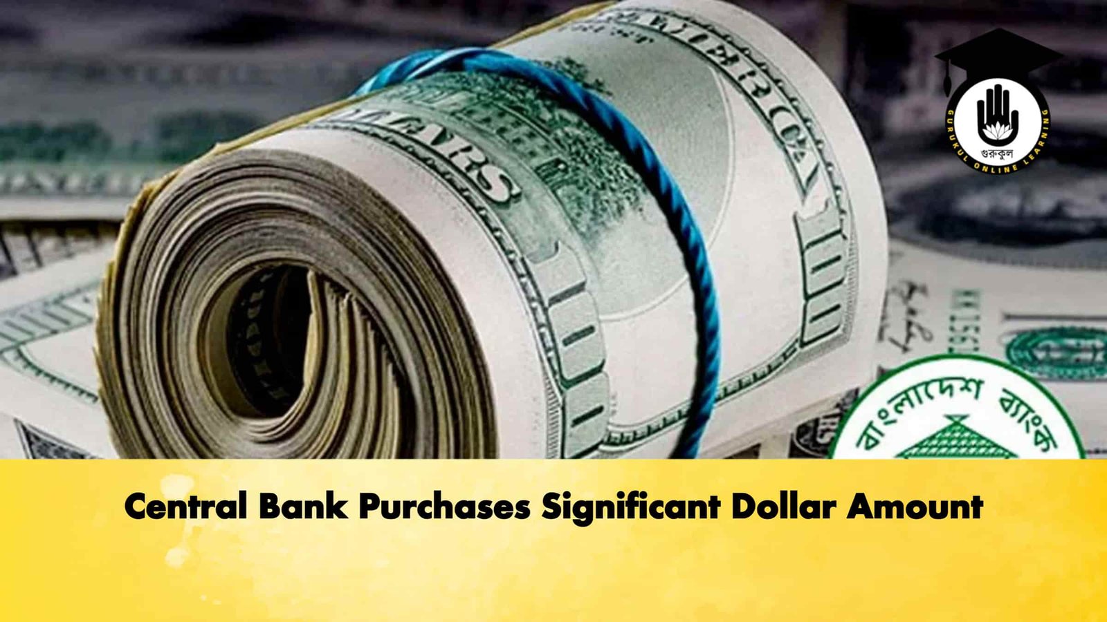 Central Bank Purchases Significant Dollar Amount