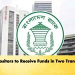 Depositors to Receive Funds in Two Tranches