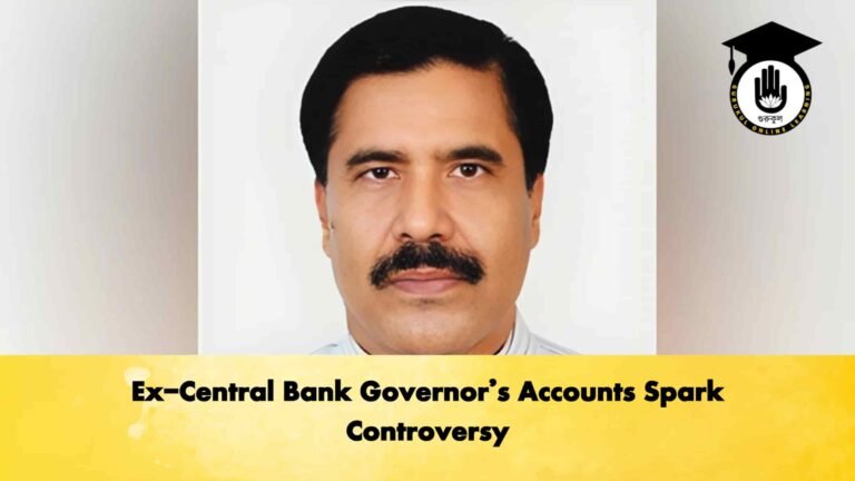 Ex-Central Bank Governor’s Accounts Spark Controversy
