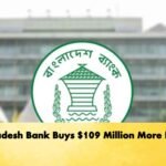 Bangladesh Bank Buys $109 Million More Dollars