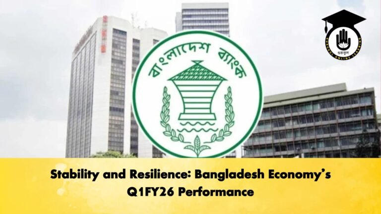 Stability and Resilience Bangladesh Economys Q1FY26 Performance Banking Gurukul, GOLN Stability and Resilience: Bangladesh Economy’s Q1FY26 Performance