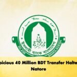 Suspicious 40 Million BDT Transfer Halted in Natore Banking Gurukul, GOLN Suspicious 40 Million BDT Transfer Halted in Natore