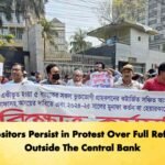 Depositors Persist in Protest Over Full Refunds Outside The Central Bank