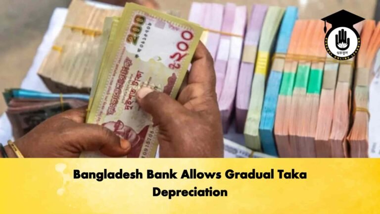 Bangladesh Bank Allows Gradual Taka Depreciation