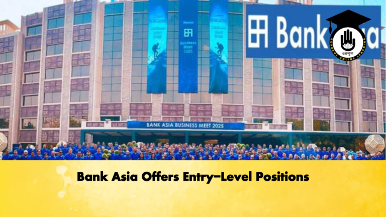 Bank Asia Offers Entry Level Positions Banking Gurukul, GOLN Bank Asia Offers Entry-Level Positions