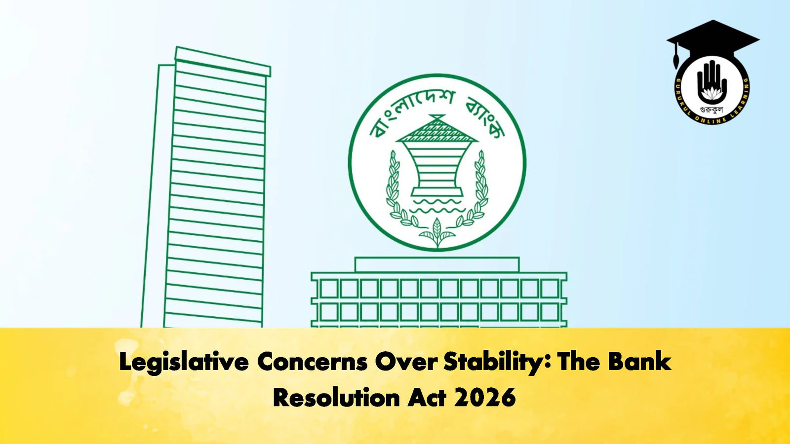 Legislative Concerns Over Stability The Bank Resolution Act 2026 Banking Gurukul, GOLN Legislative Concerns Over Stability: The Bank Resolution Act 2026