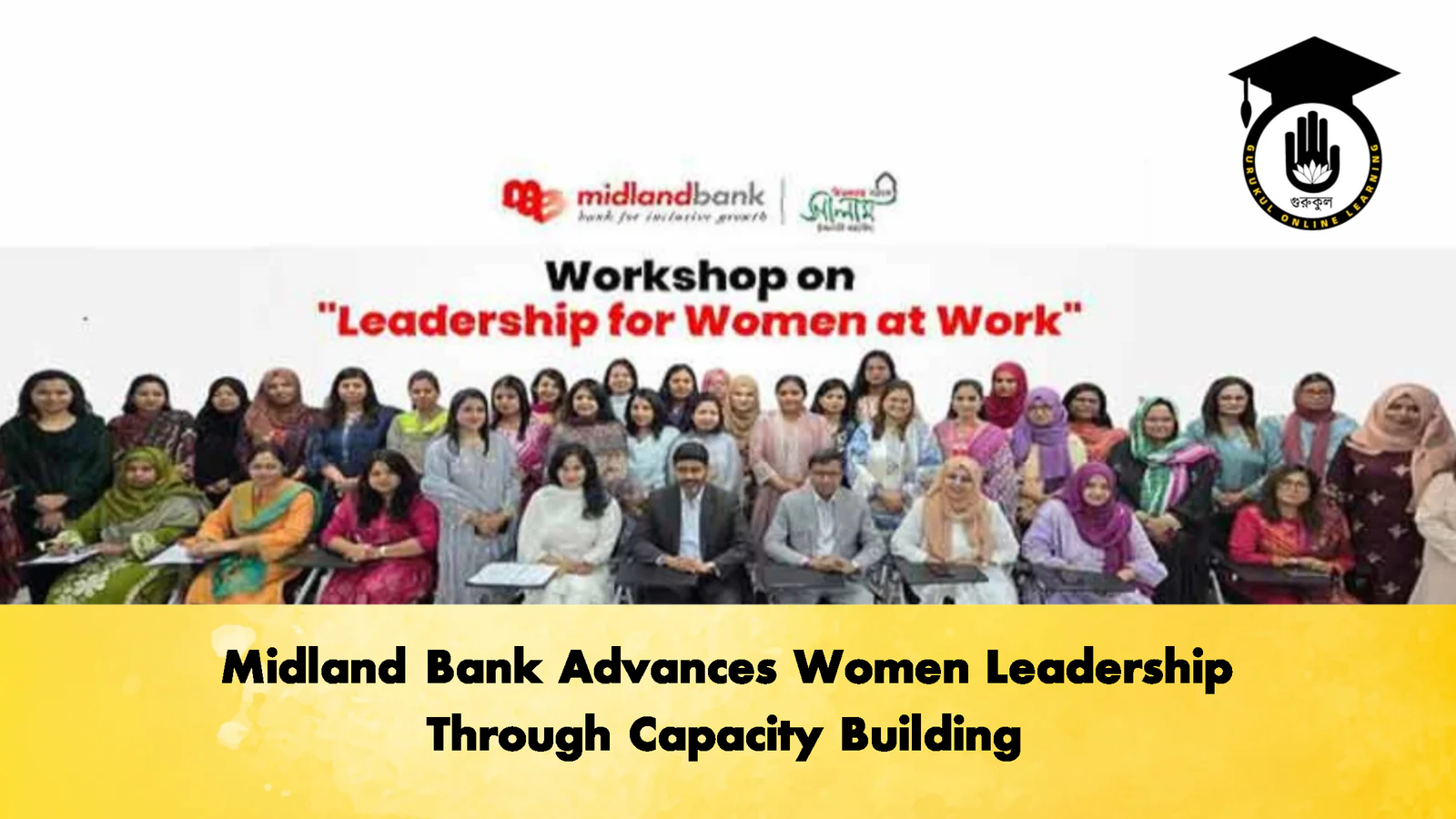 Midland Bank Advances Women Leadership Through Capacity Building 1 Midland Bank Advances Women Leadership Through Capacity Building Banking Gurukul, GOLN Midland Bank Advances Women Leadership Through Capacity Building