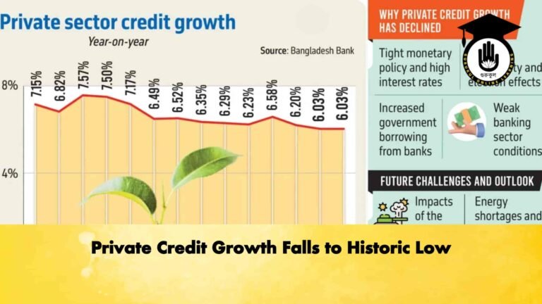 Private Credit Growth Falls to Historic Low