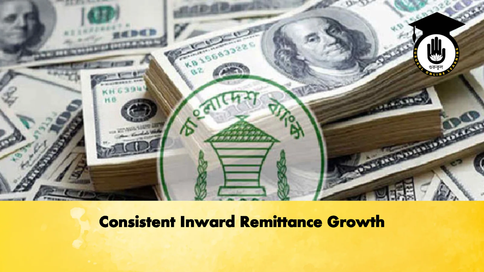 Consistent Inward Remittance Growth Banking Gurukul, GOLN Consistent Inward Remittance Growth