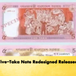 Five Taka Note Redesigned Released Banking Gurukul, GOLN Five-Taka Note Redesigned Released