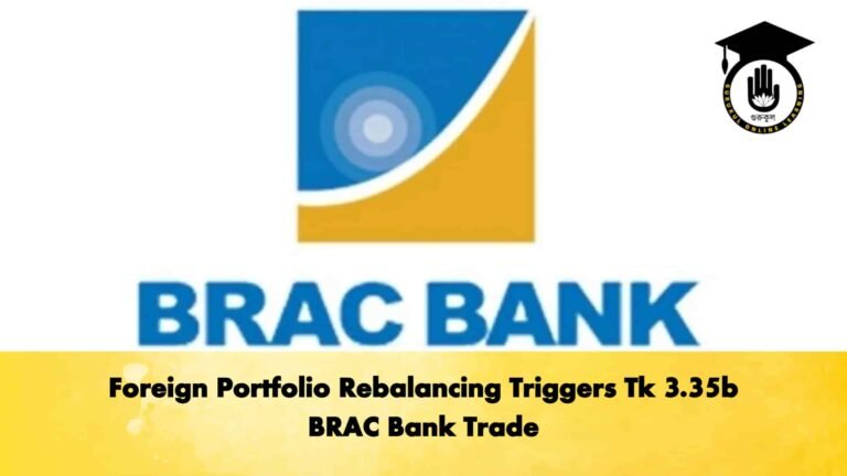 Foreign Portfolio Rebalancing Triggers Tk 3.35b BRAC Bank Trade