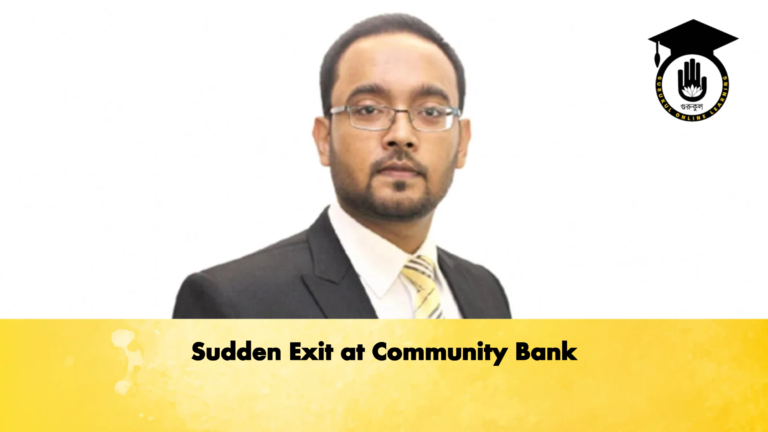 Sudden Exit at Community Bank 2 Banking Gurukul, GOLN Sudden Exit at Community Bank
