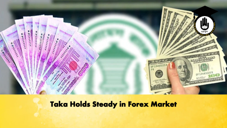 Taka Holds Steady in Forex Market Banking Gurukul, GOLN Taka Holds Steady in Forex Market