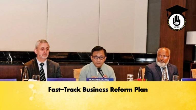 Fast Track Business Reform Plan Banking Gurukul, GOLN Fast-Track Business Reform Plan