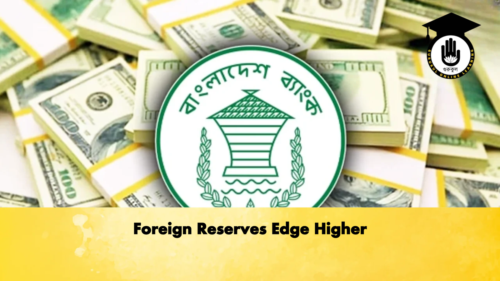 Foreign Reserves Edge Higher 2 Banking Gurukul, GOLN Foreign Reserves Edge Higher