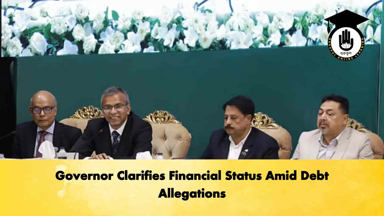 Governor Clarifies Financial Status Amid Debt Allegations