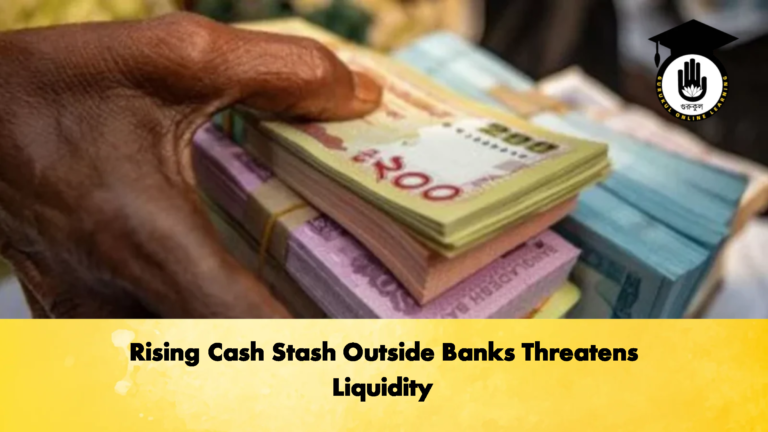 Rising Cash Stash Outside Banks Threatens Liquidity 2 Banking Gurukul, GOLN Rising Cash Stash Outside Banks Threatens Liquidity