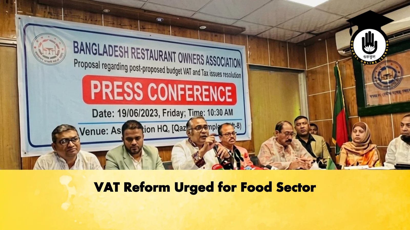 VAT Reform Urged for Food Sector Banking Gurukul, GOLN VAT Reform Urged for Food Sector